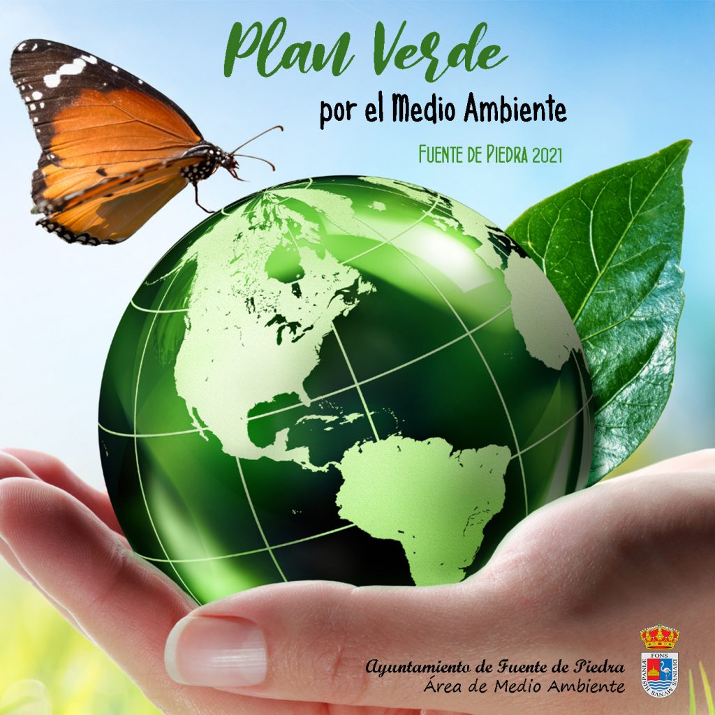 Cartel Plan Verde Fuente de Piedra