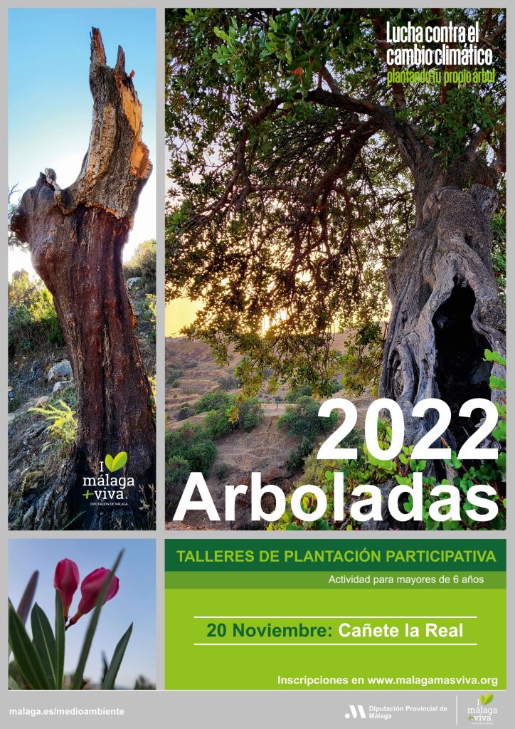 Cartel arbolada Cañete la Real