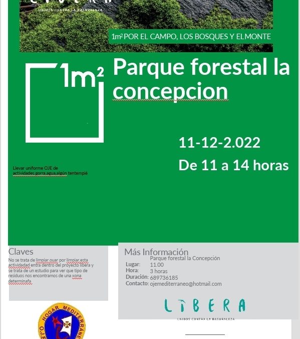 1 m2 por nuestros montes