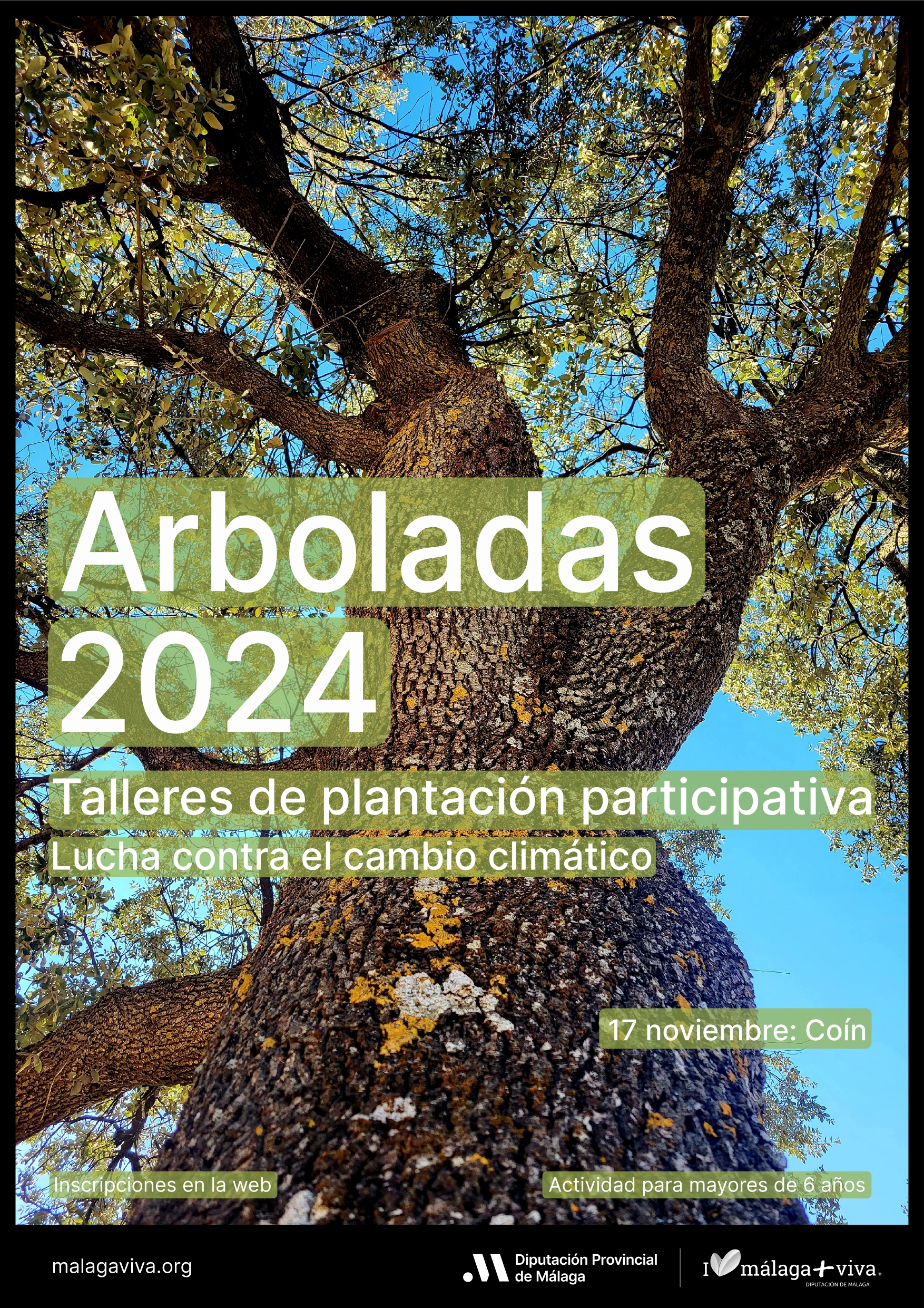 Cartel Arbolada Coín