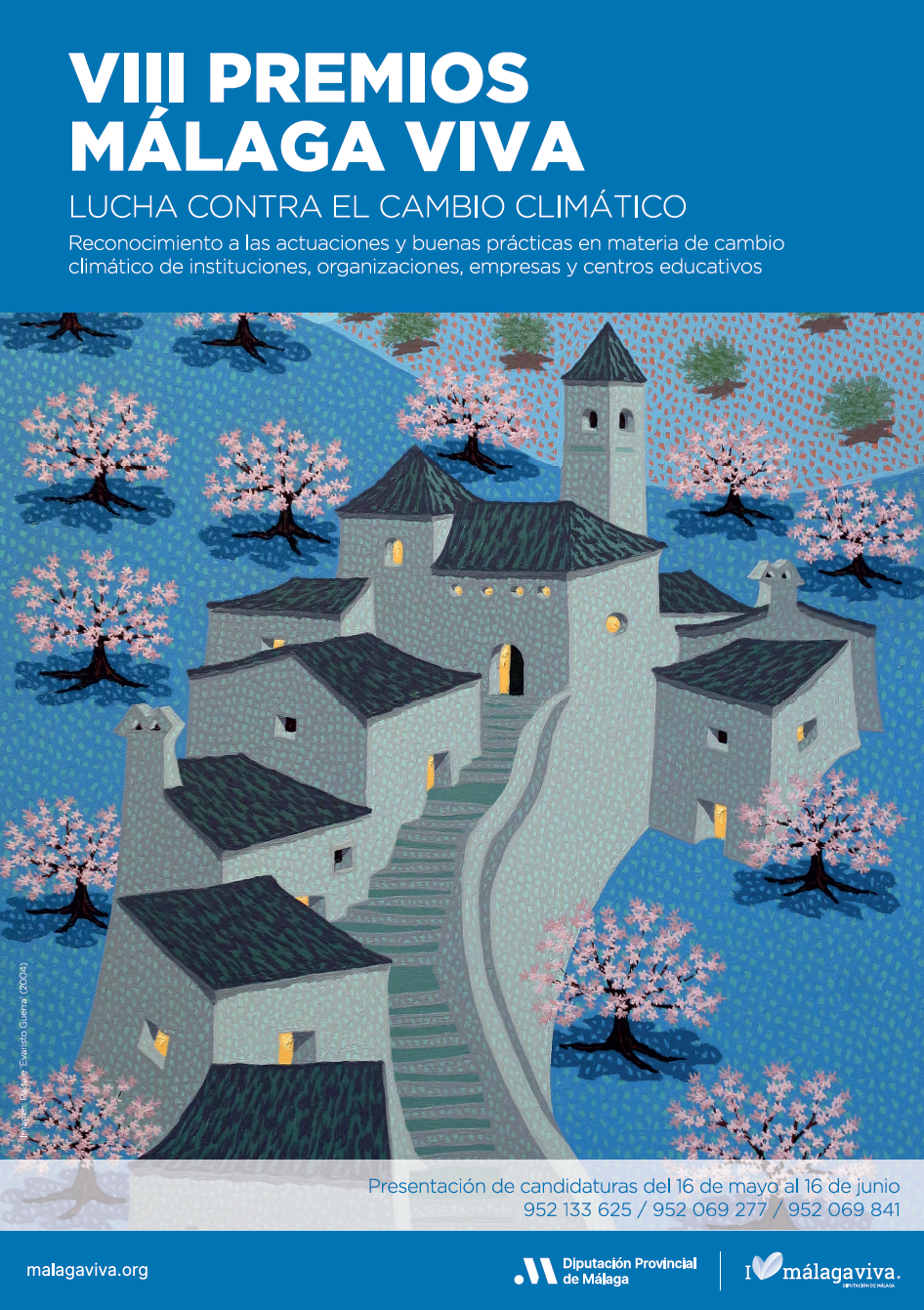 Cartel VIII Premios Málaga Viva