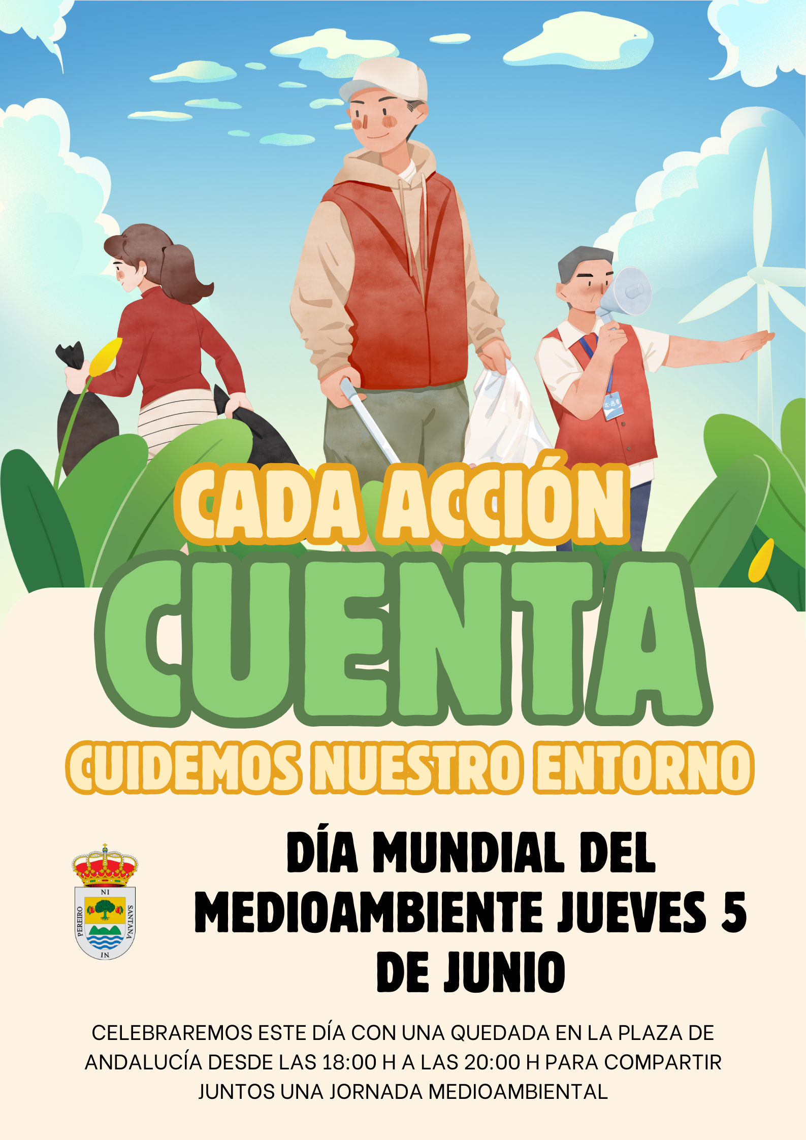 Cartel Día Mundial del Medioambiente