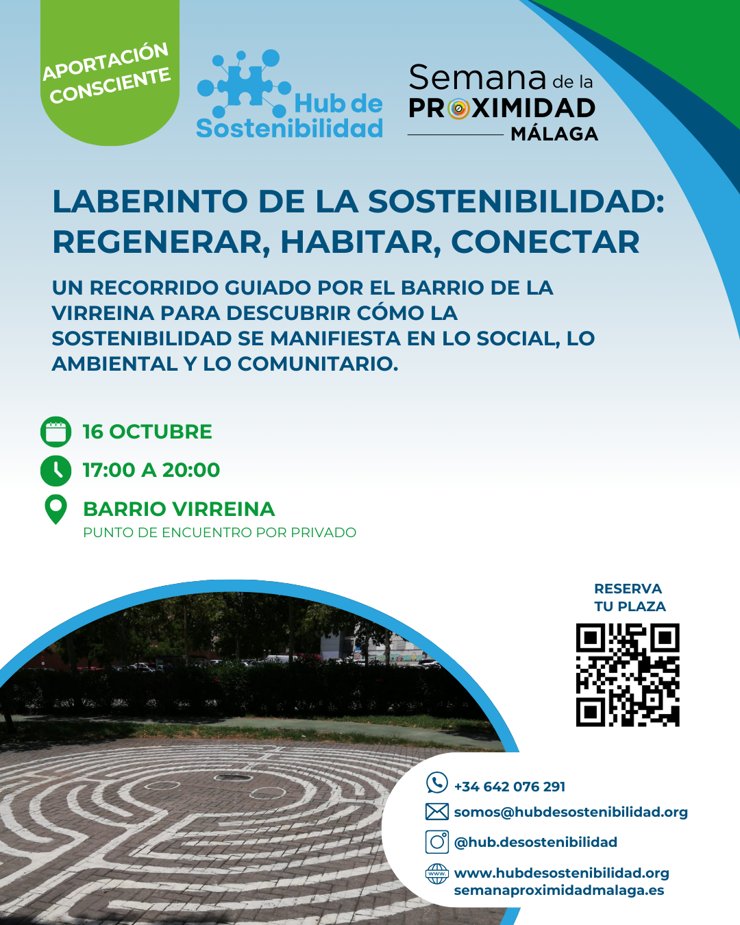 Cartel Regenerar, habitar, conectar