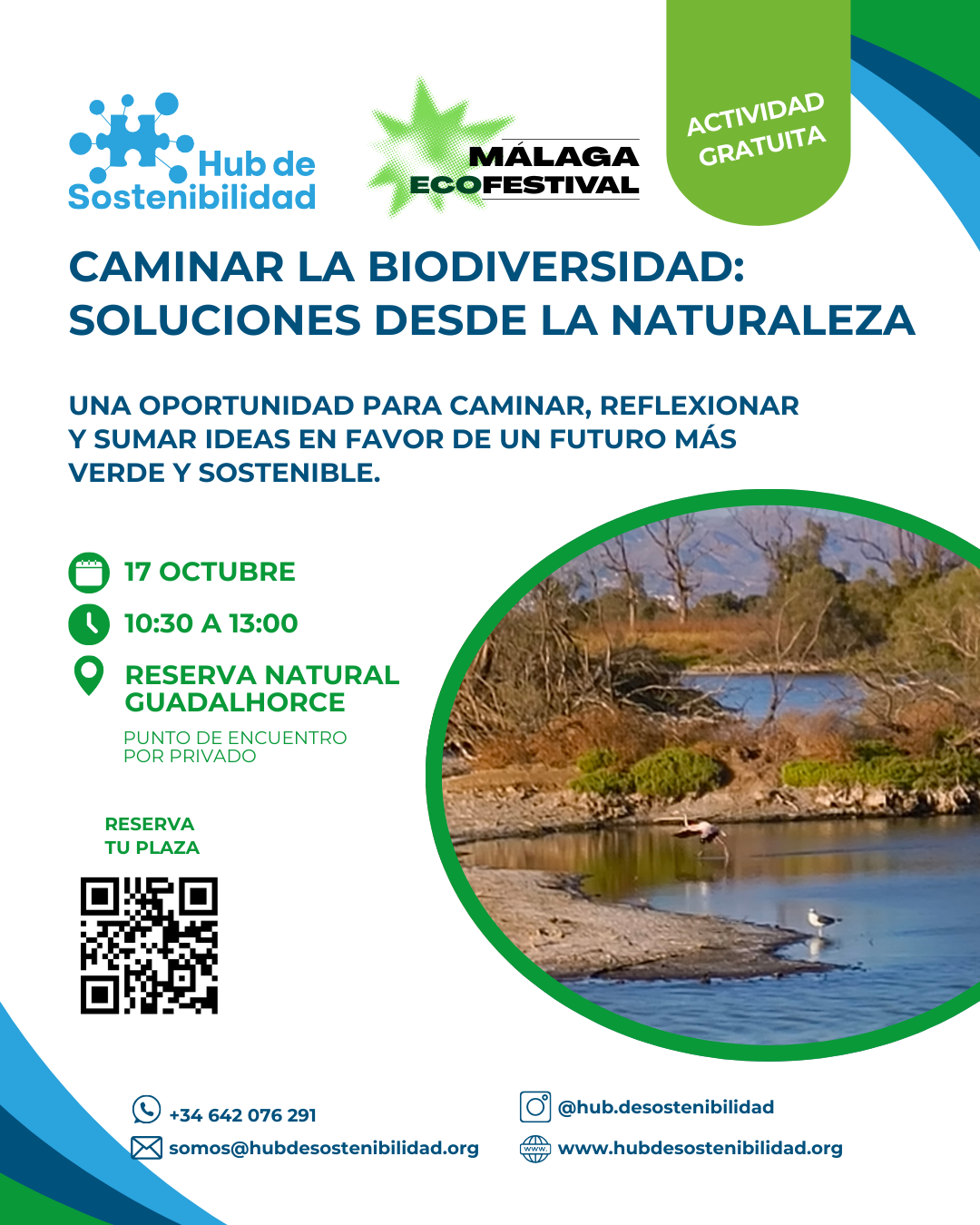 Cartel Caminar la biodiversidad
