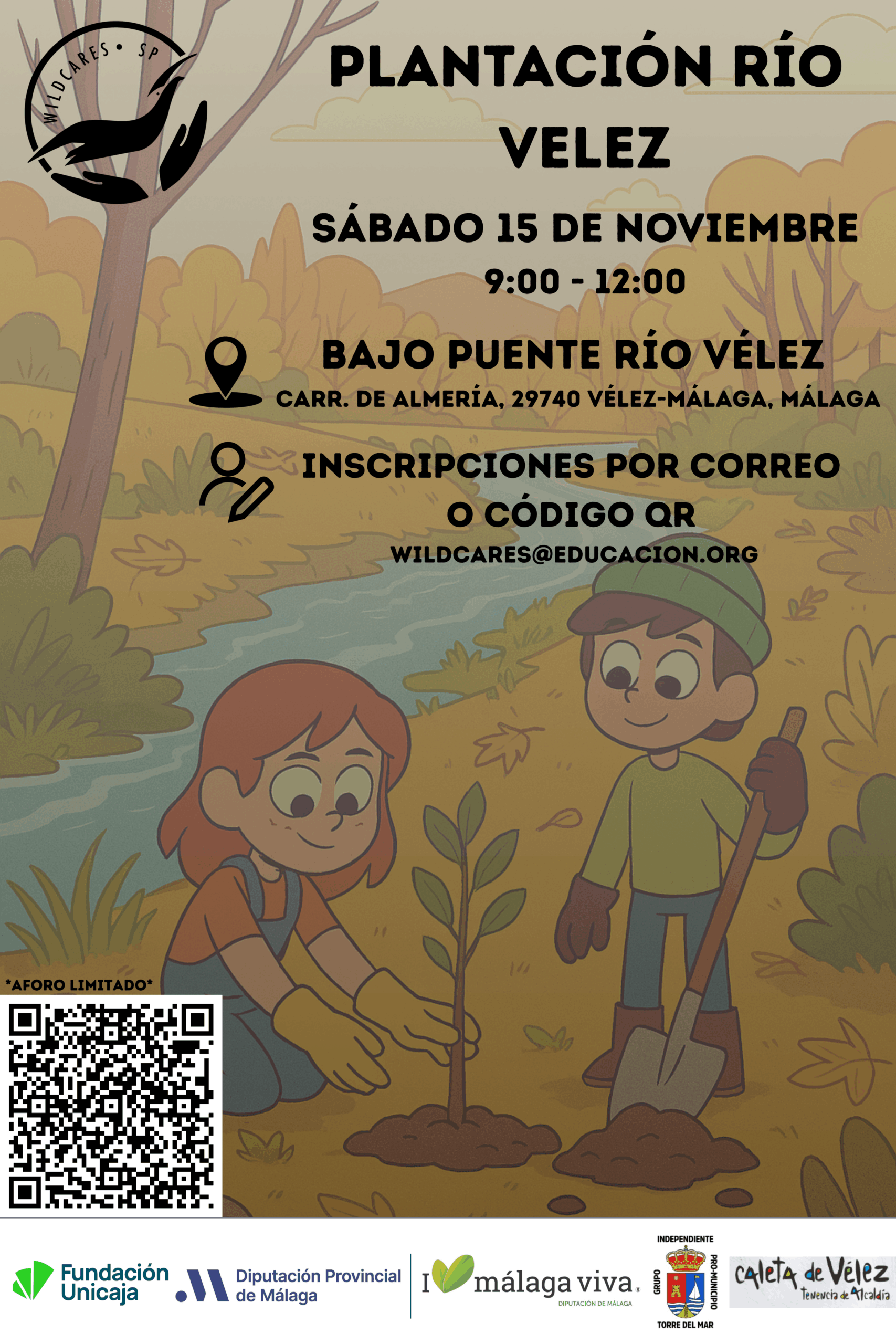 Cartel Jornada de Restauración de Ribera